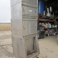 D.C.E. / Torrit stainless steel dust unit with sack tipping station.